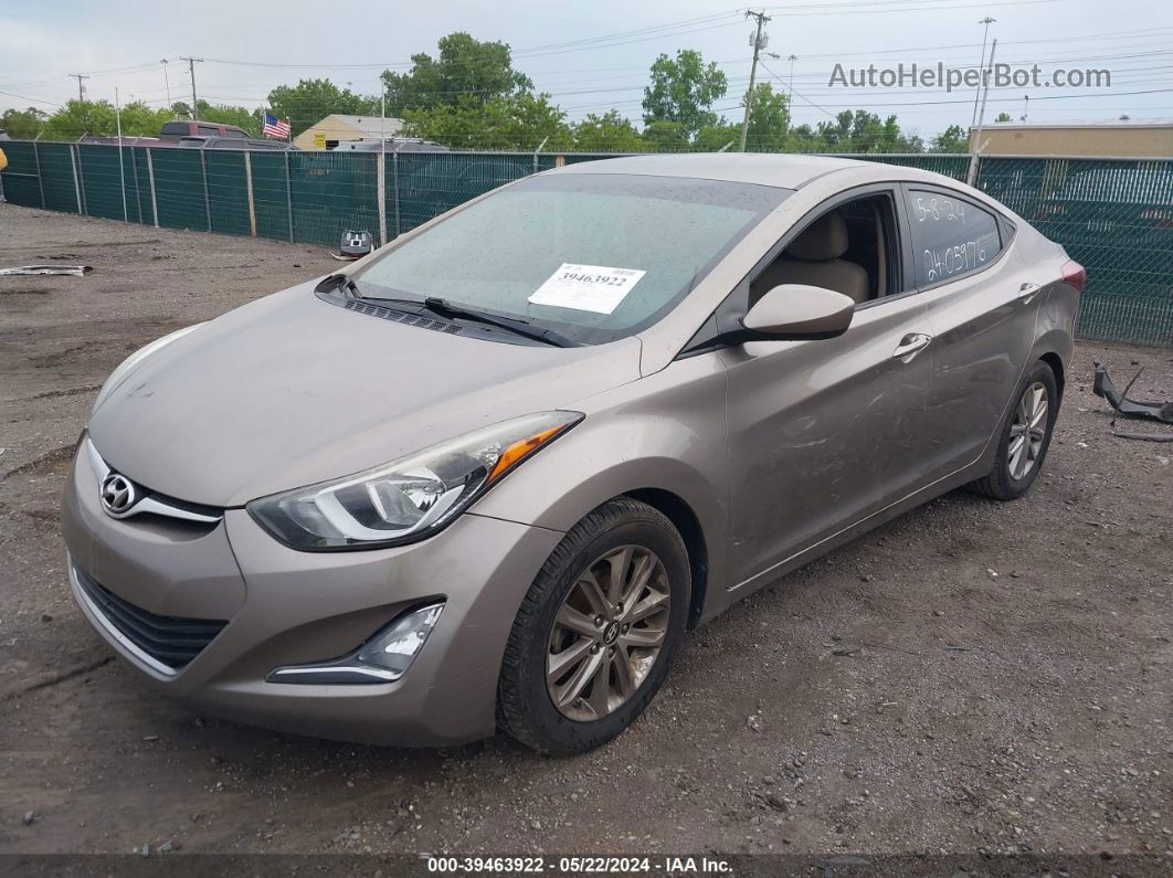 2014 Hyundai Elantra Se Gold vin: 5NPDH4AE3EH493291