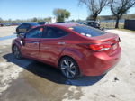 2014 Hyundai Elantra Se Burgundy vin: 5NPDH4AE3EH499382