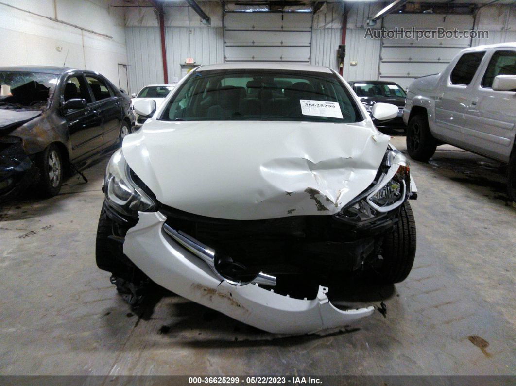 2014 Hyundai Elantra Se Белый vin: 5NPDH4AE3EH502684