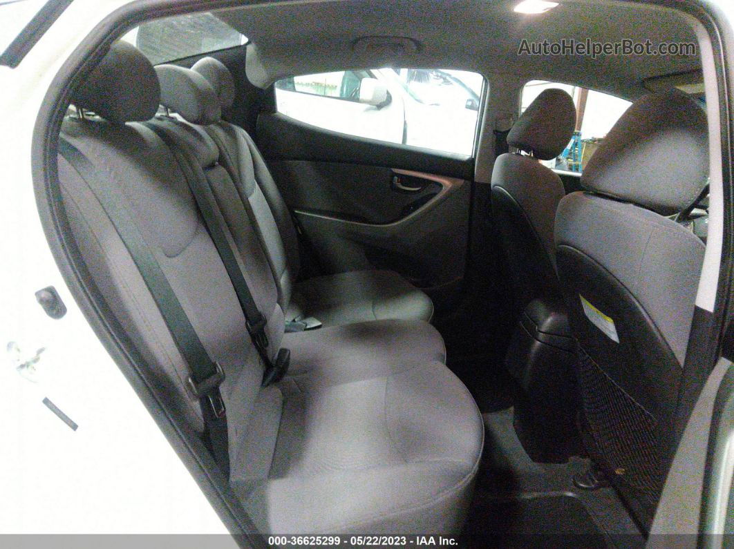 2014 Hyundai Elantra Se Белый vin: 5NPDH4AE3EH502684