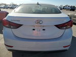 2014 Hyundai Elantra Se White vin: 5NPDH4AE3EH508386