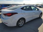 2014 Hyundai Elantra Se Белый vin: 5NPDH4AE3EH508386