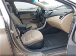 2014 Hyundai Elantra Se Желто-коричневый vin: 5NPDH4AE3EH529030