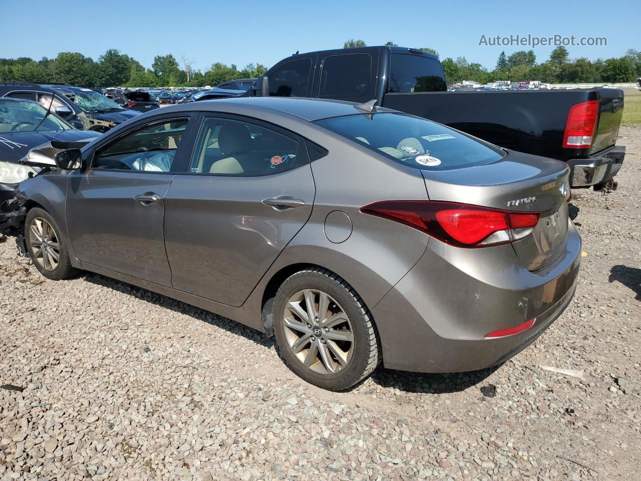 2014 Hyundai Elantra Se Tan vin: 5NPDH4AE3EH529707