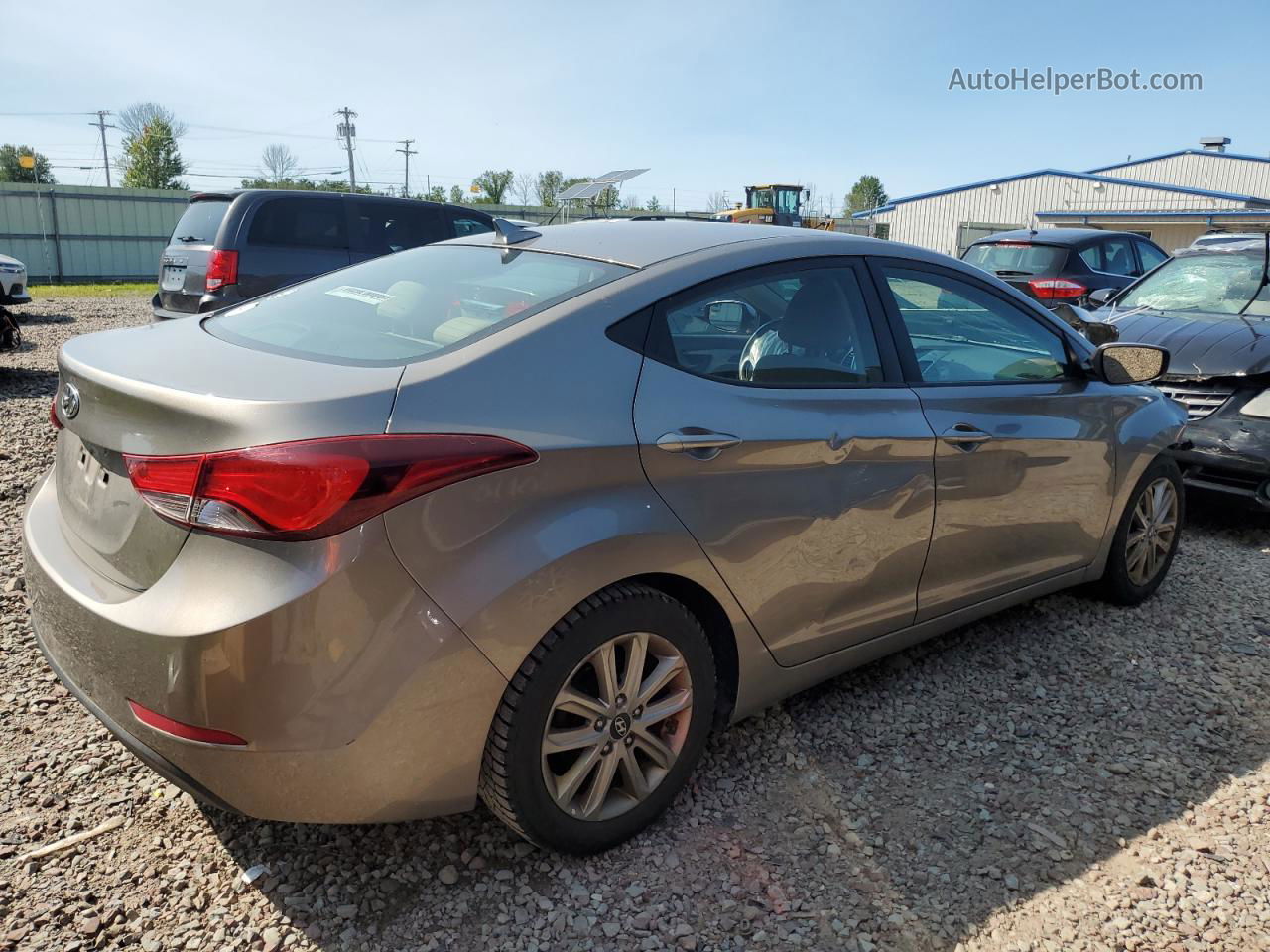 2014 Hyundai Elantra Se Tan vin: 5NPDH4AE3EH529707