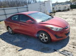 2014 Hyundai Elantra Se Red vin: 5NPDH4AE3EH534440