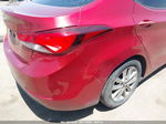 2014 Hyundai Elantra Se Burgundy vin: 5NPDH4AE3EH539363