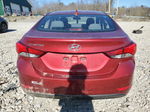 2016 Hyundai Elantra Se Red vin: 5NPDH4AE3GH684616