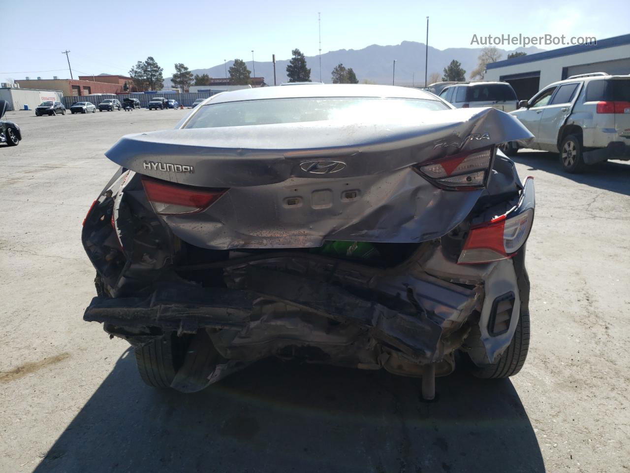 2016 Hyundai Elantra Se Серебряный vin: 5NPDH4AE3GH697317