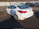 2016 Hyundai Elantra Se Белый vin: 5NPDH4AE3GH700233