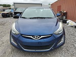 2016 Hyundai Elantra Se Blue vin: 5NPDH4AE3GH711054