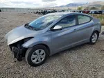 2016 Hyundai Elantra Se Серебряный vin: 5NPDH4AE3GH728355