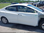 2016 Hyundai Elantra Se White vin: 5NPDH4AE3GH729361