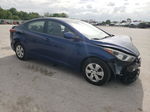 2016 Hyundai Elantra Se Blue vin: 5NPDH4AE3GH762134