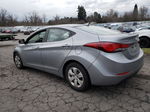 2016 Hyundai Elantra Se Gray vin: 5NPDH4AE3GH769469