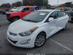 2016 Hyundai Elantra Se White vin: 5NPDH4AE3GH774803