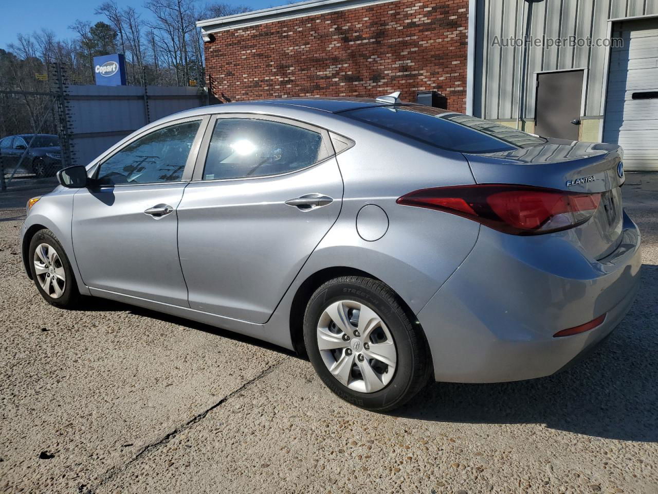 2016 Hyundai Elantra Se Серебряный vin: 5NPDH4AE3GH781783