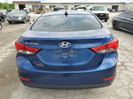 2016 Hyundai Elantra Se Blue vin: 5NPDH4AE3GH797028