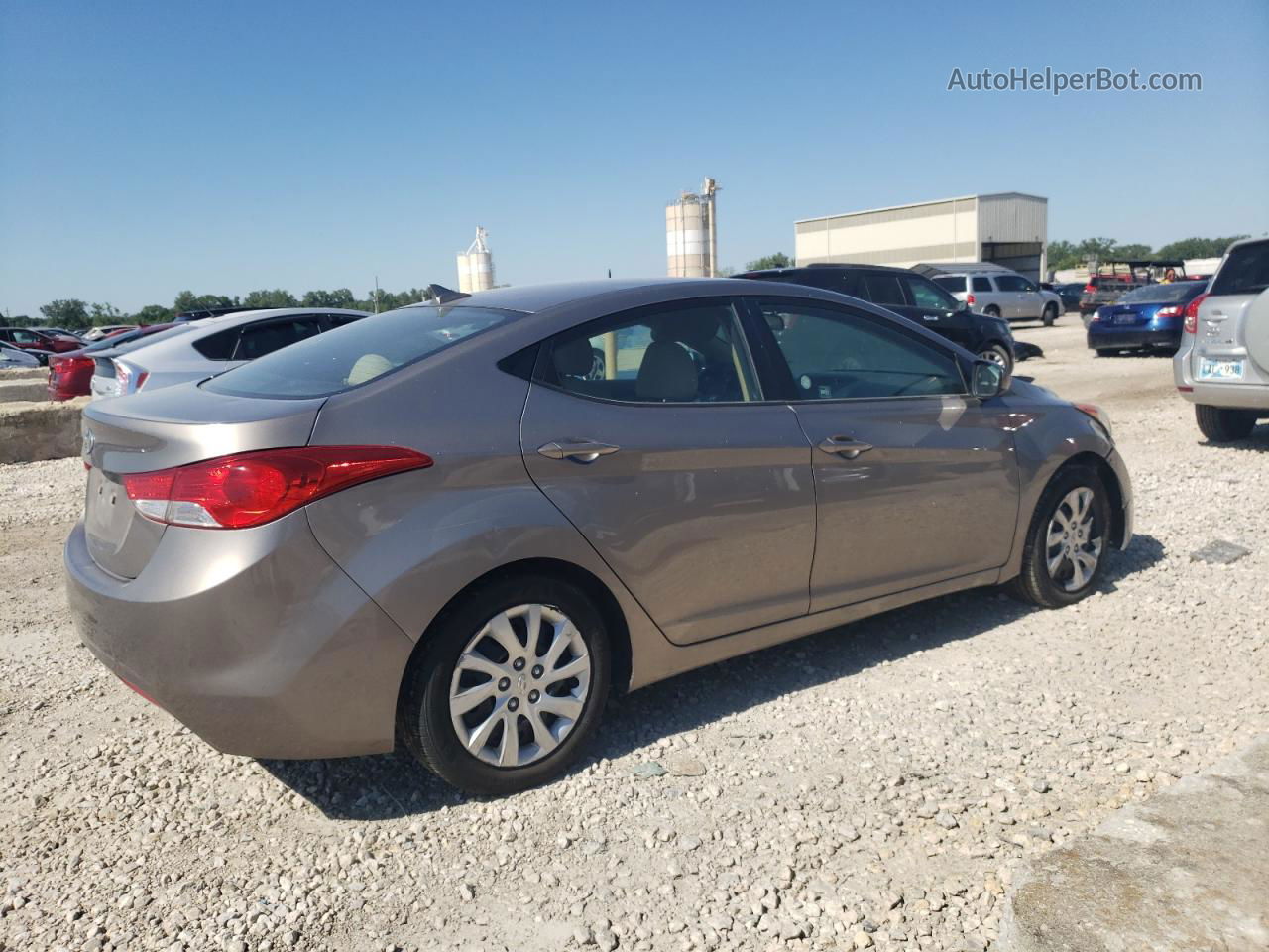 2011 Hyundai Elantra Gls Gold vin: 5NPDH4AE4BH010824