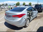 2011 Hyundai Elantra Limited Silver vin: 5NPDH4AE4BH019247