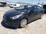 2011 Hyundai Elantra Gls Black vin: 5NPDH4AE4BH030331