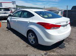 2011 Hyundai Elantra Gls White vin: 5NPDH4AE4BH037960