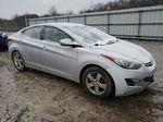 2011 Hyundai Elantra Gls Silver vin: 5NPDH4AE4BH046853