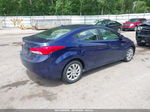 2011 Hyundai Elantra Gls Blue vin: 5NPDH4AE4BH051969