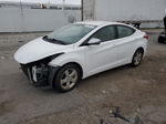 2011 Hyundai Elantra Gls Белый vin: 5NPDH4AE4BH053267