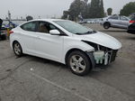 2011 Hyundai Elantra Gls White vin: 5NPDH4AE4BH053267