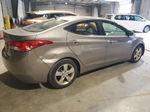 2011 Hyundai Elantra Gls Gray vin: 5NPDH4AE4BH053706