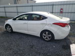 2013 Hyundai Elantra Gls White vin: 5NPDH4AE4DH184668