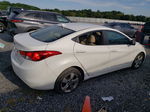 2013 Hyundai Elantra Gls White vin: 5NPDH4AE4DH184668