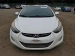 2013 Hyundai Elantra Gls White vin: 5NPDH4AE4DH250622