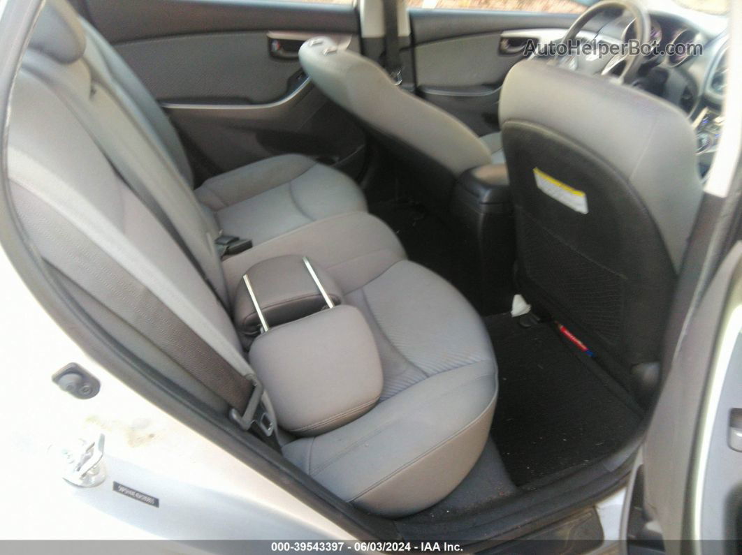 2013 Hyundai Elantra Gls Серебряный vin: 5NPDH4AE4DH280803