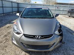 2013 Hyundai Elantra Gls Gray vin: 5NPDH4AE4DH283197