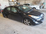 2013 Hyundai Elantra Gls Black vin: 5NPDH4AE4DH283989