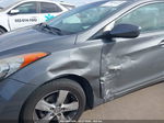 2013 Hyundai Elantra Gls Gray vin: 5NPDH4AE4DH332043