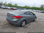 2013 Hyundai Elantra Gls Gray vin: 5NPDH4AE4DH367973