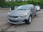 2013 Hyundai Elantra Gls Gray vin: 5NPDH4AE4DH367973