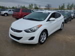 2013 Hyundai Elantra Gls White vin: 5NPDH4AE4DH374907