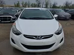 2013 Hyundai Elantra Gls Белый vin: 5NPDH4AE4DH374907