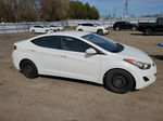 2013 Hyundai Elantra Gls White vin: 5NPDH4AE4DH378584