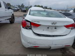 2013 Hyundai Elantra Gls White vin: 5NPDH4AE4DH385874