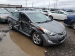 2013 Hyundai Elantra Gls Gray vin: 5NPDH4AE4DH422423