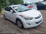 2013 Hyundai Elantra Gls White vin: 5NPDH4AE4DH429016