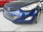 2013 Hyundai Elantra Limited Синий vin: 5NPDH4AE4DH438122