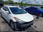 2013 Hyundai Elantra Gls White vin: 5NPDH4AE4DH453803