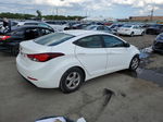 2014 Hyundai Elantra Se Белый vin: 5NPDH4AE4EH472174