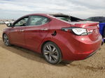 2014 Hyundai Elantra Se Red vin: 5NPDH4AE4EH476676